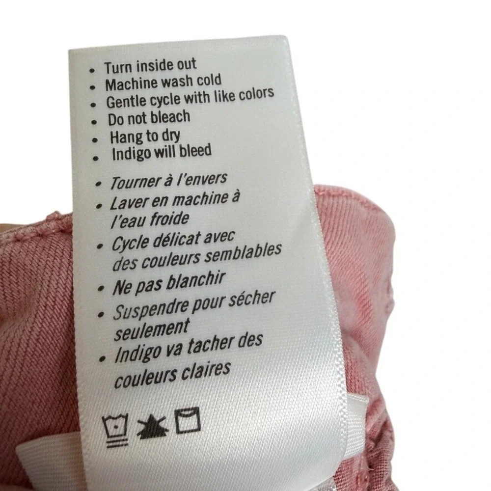 Paige Pink Maisie Jogger Pants Pastel Stretch Waist Casual Loungewear Comfort - Picture 6 of 11